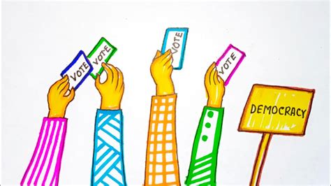 easy demokrasya drawing|Democracy High Res Illustrations .